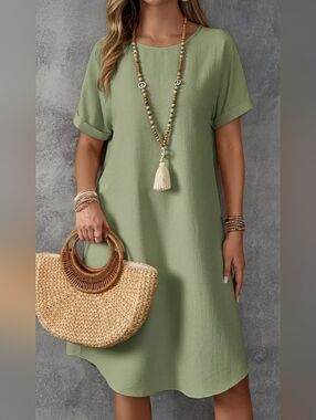 Matcha Charming  Dress for summer #025701
